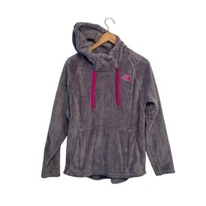 North Face fuzzy hoodie